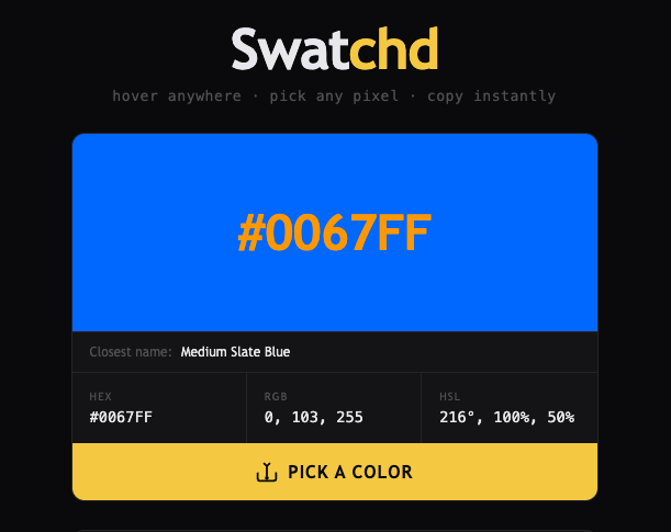 Swatchd